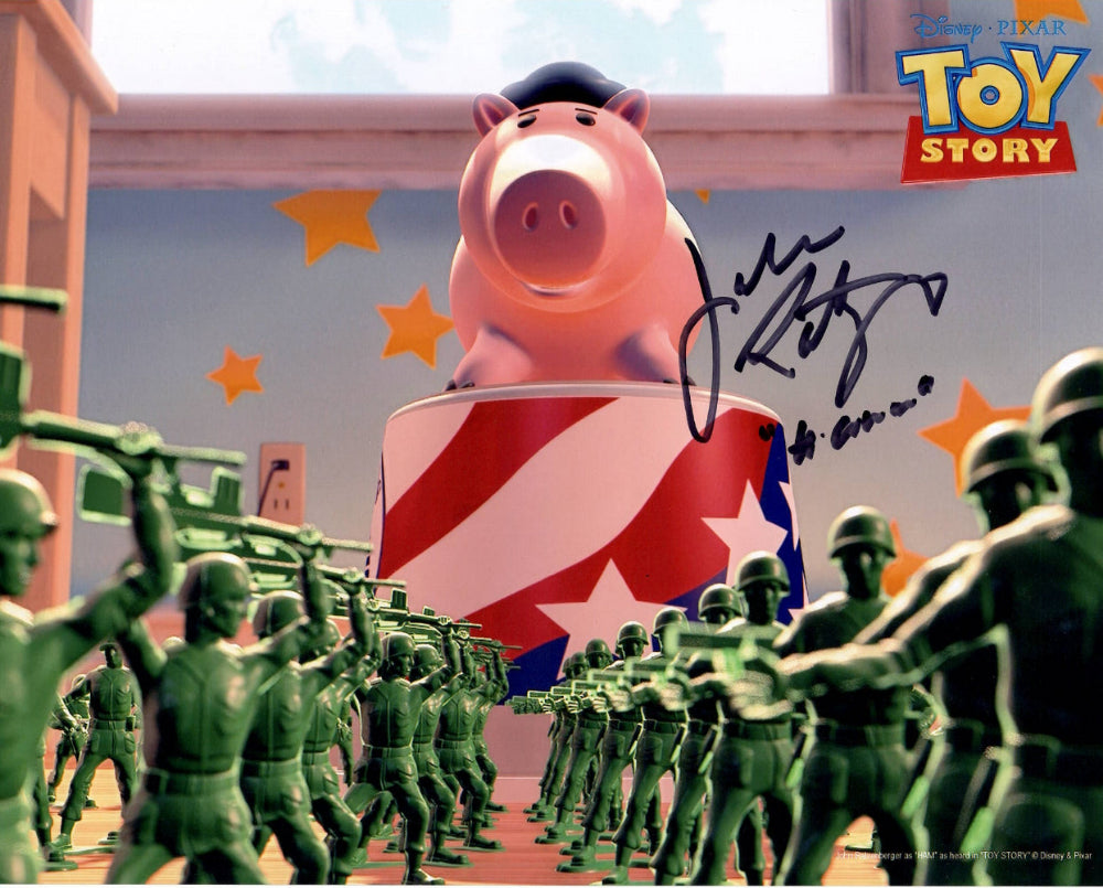 John Ratzenberger "Toy Story" signed 8x10 photo