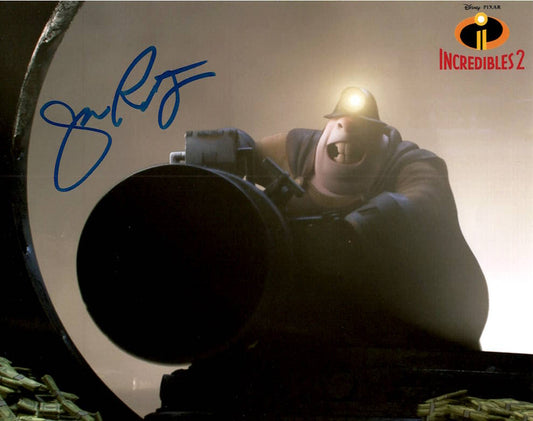 John Ratzenberger "The Incredibles 2" signed 8x10 photo