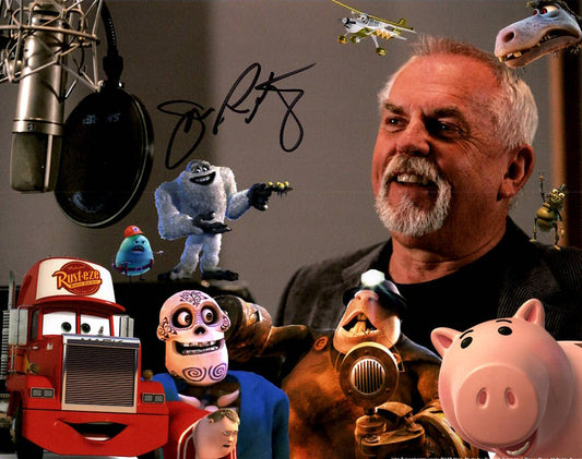John Ratzenberger "Disney/Pixar Voices" signed 8x10 photo