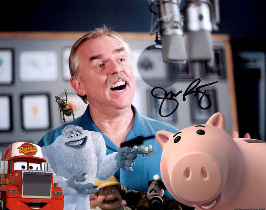 John Ratzenberger 'Disney/Pixar Voices" signed 8x10 photo