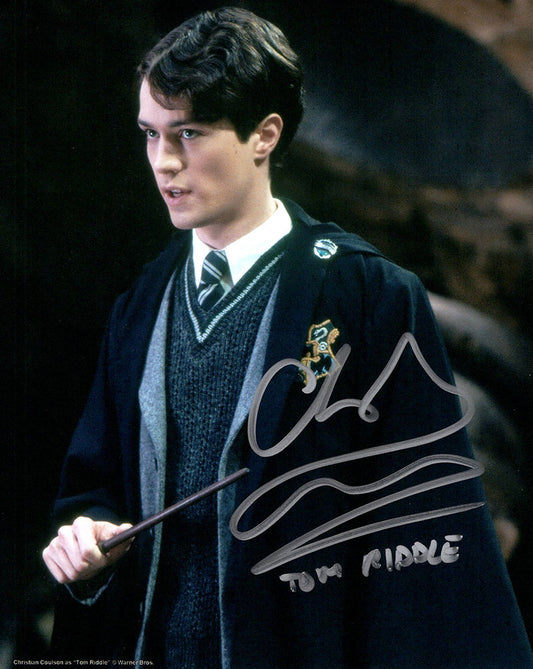 Christian Coulson "Harry Potter and the Chamber of Secrets" signed 8x10 photo