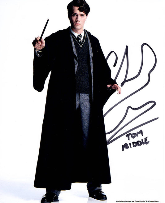 Christian Coulson "Harry Potter and the Chamber of Secrets" signed 8x10 photo