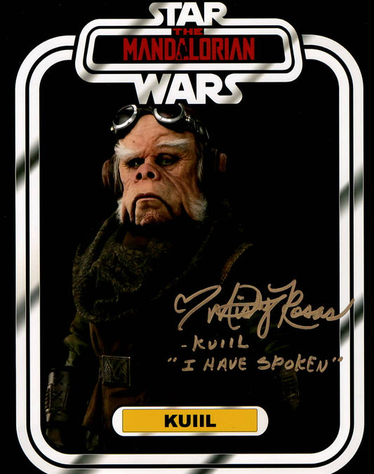 Misty Rosas "Star Wars The Mandalorian" signed 8x10 photo
