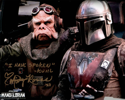 Misty Rosas "Star Wars The Mandalorian" signed 8x10 photo