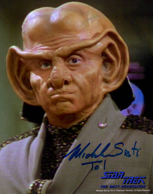 Michelan Sisti "Star Trek The Next Generation" signed 8x10 photo
