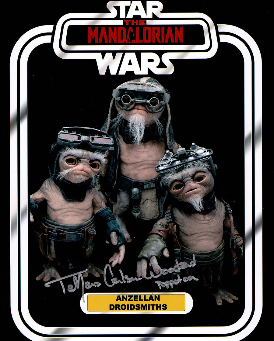 Tamara Carlson Woodard "Star Wars The Mandalorian" signed 8x10 photo