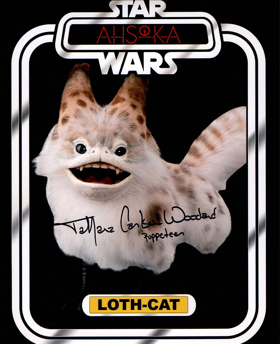 Tamara Carlson Woodard "Star Wars Ahsoka" signed 8x10 photo