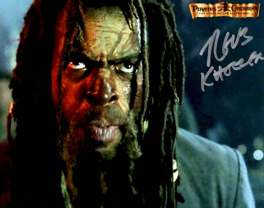 Treva Etienne "Pirates of the Caribbean" signed 8x10 photo