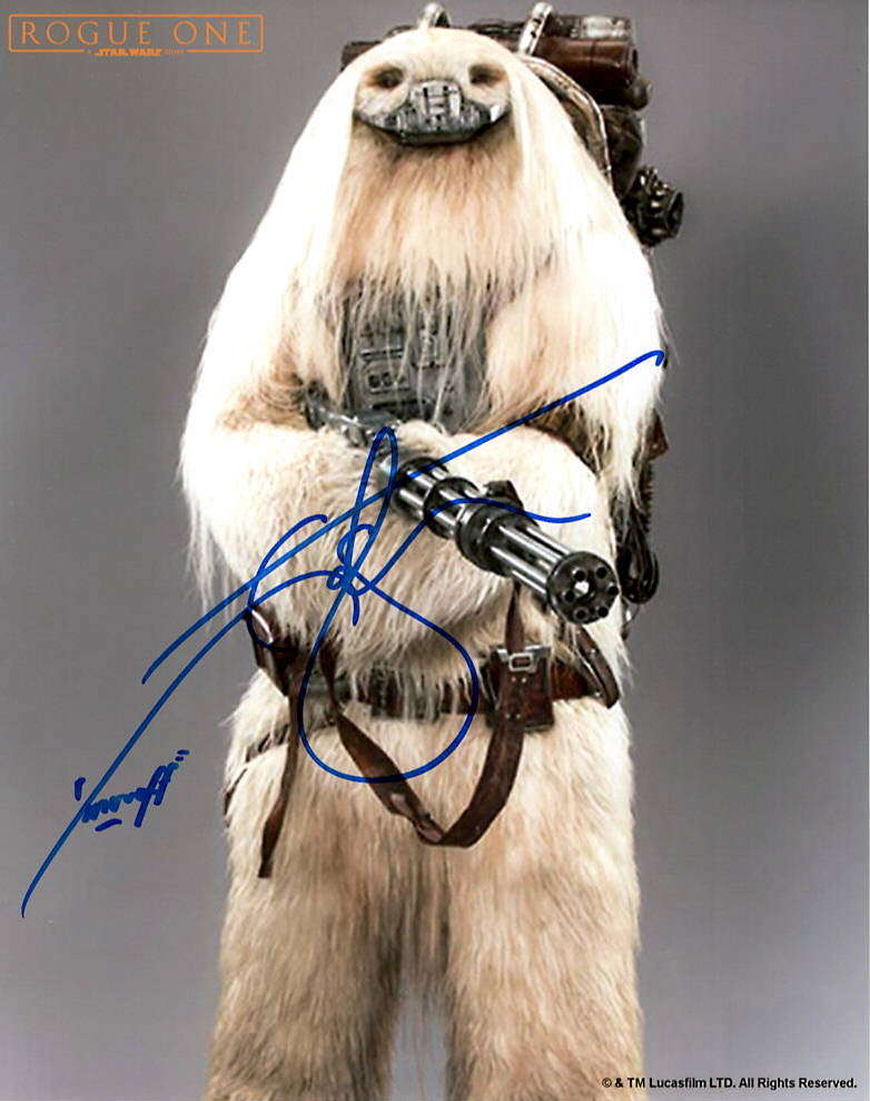 Ian Whyte "Rogue One: A Star Wars Story" signed 8x10 photo
