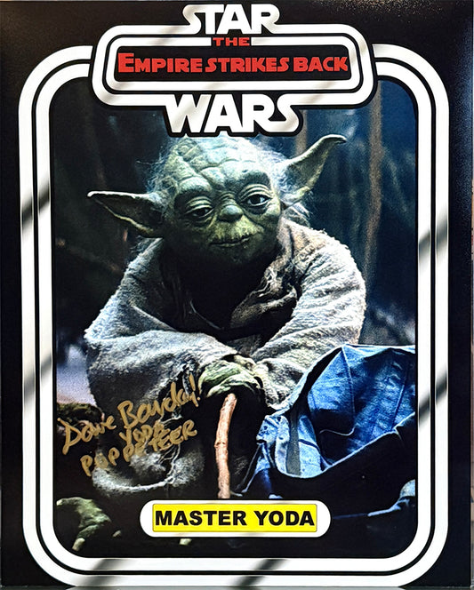 Dave Barclay "Star Wars The Empire Strikes Back" signed 8x10 photo
