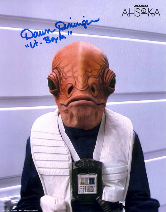 Dawn Dininger "Star Wars Ahsoka" signed 8x10 photo