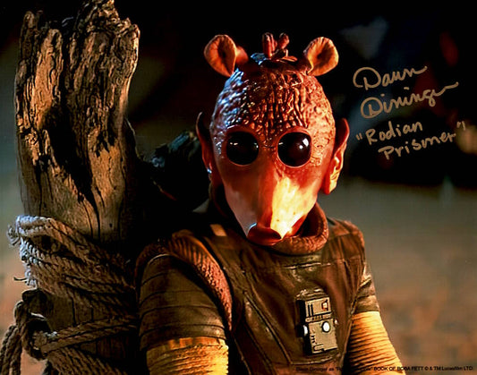 Dawn Dininger "Star Wars The Mandalorian" signed 8x10 photo