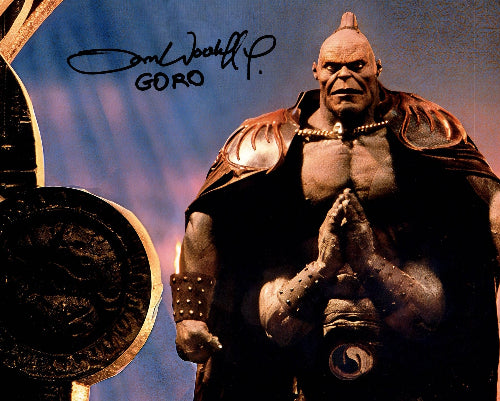 Tom Woodruff Jr. "Mortal Kombat" signed 8x10 photo