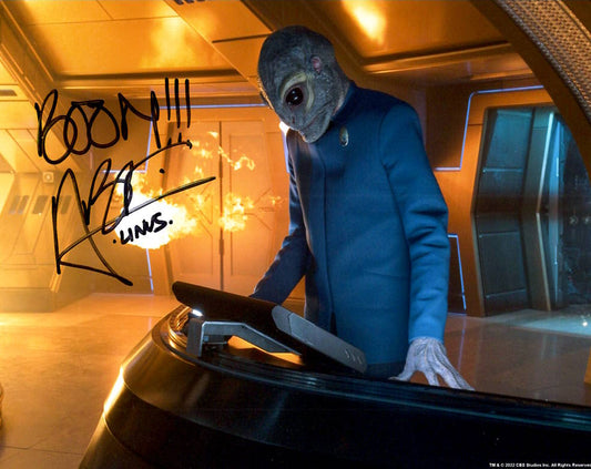 David Benjamin Tomlinson "Star Trek Discovery" signed 8x10 photo