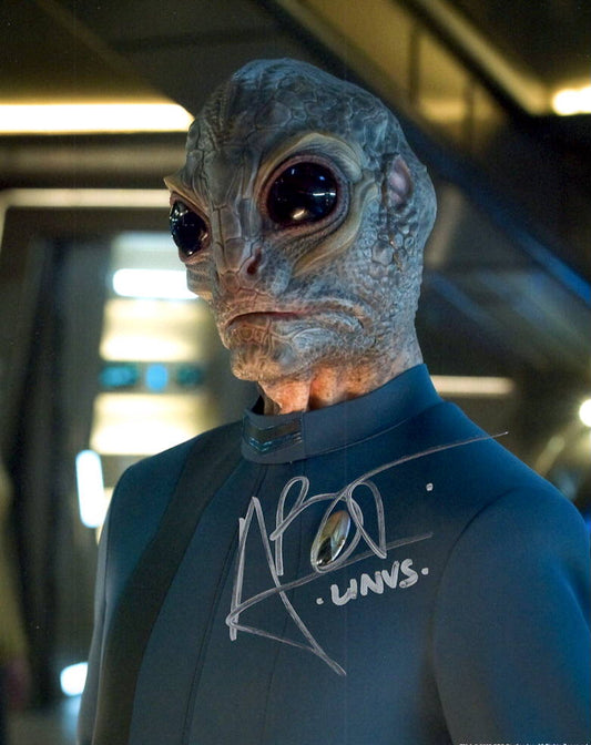 David Benjamin Tomlinson "Star Trek Discovery" signed 8x10 photo